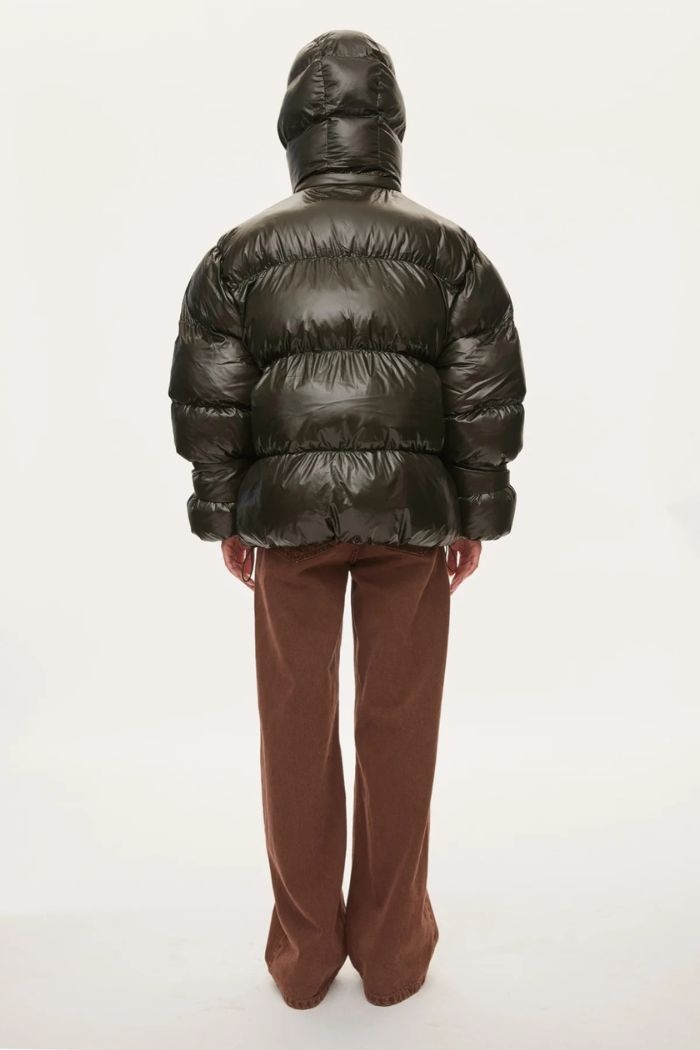 Oval Sqaure - Active Hood Jacket, Dark Army